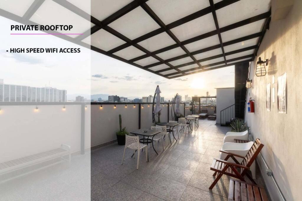 307 Spacious Ac Historic Cdmx Rooftop Casa de férias Cidade do México